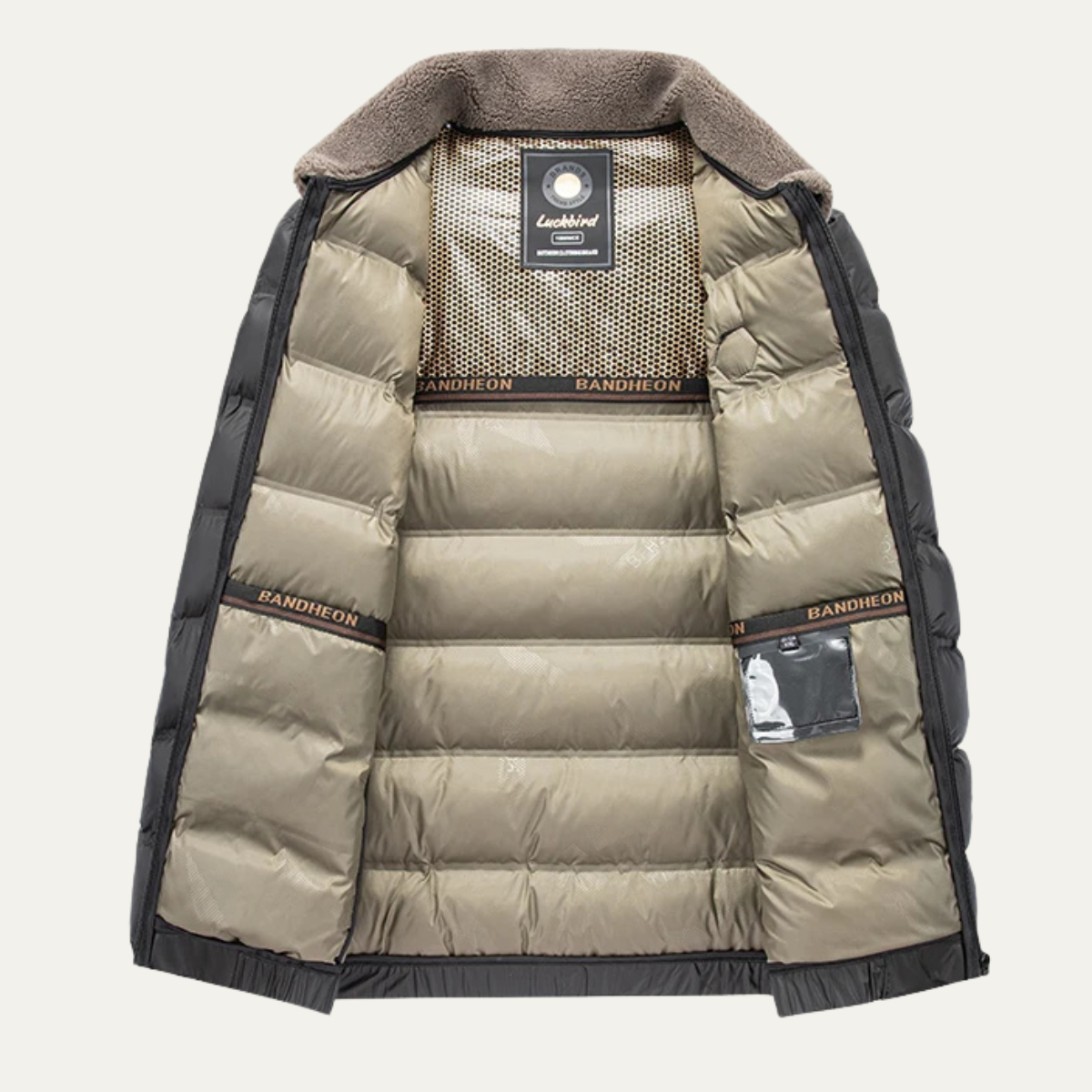 Herren Steppjacke | Warme Winterjacke mit leichter Isolierung