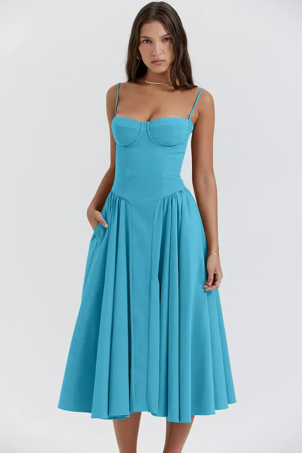 Damen Midikleid für den Sommer – Lässig, Elegant & Komfortabel