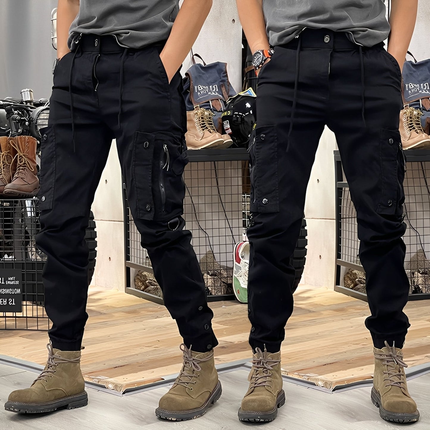 Herren Taktische Hose mit Utility-Design – Robuste Freizeit- und Outdoorhose für Alltag und Aktivitäten