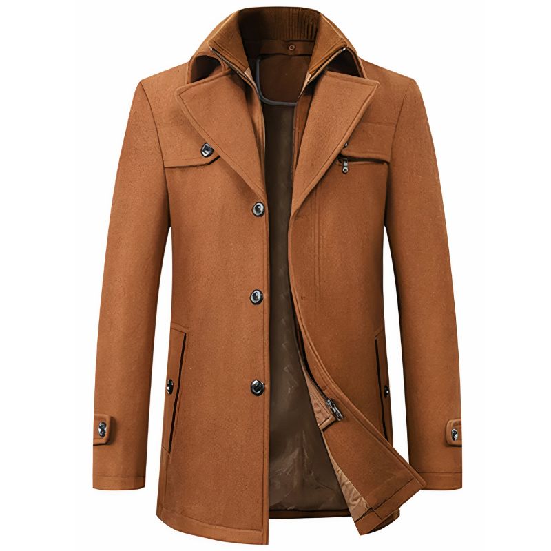 Primavera | Herren Premium Trenchcoat – Eleganter Schutz bei jedem Wetter