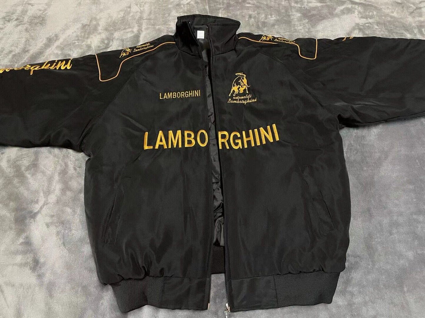 Lambo | Vintage Lamborghini Racing Jacke für Herren und Frauen