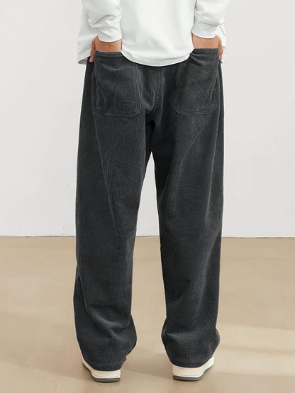 Herren Cordhose | Weiter Schnitt & Retro-Style für Freizeit und Alltag