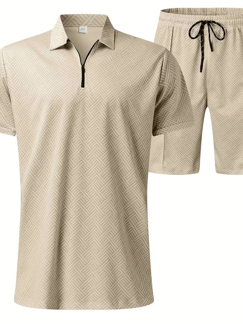 Max | Sommer 2-teiliges Set für Männer: Shirt + Shorts