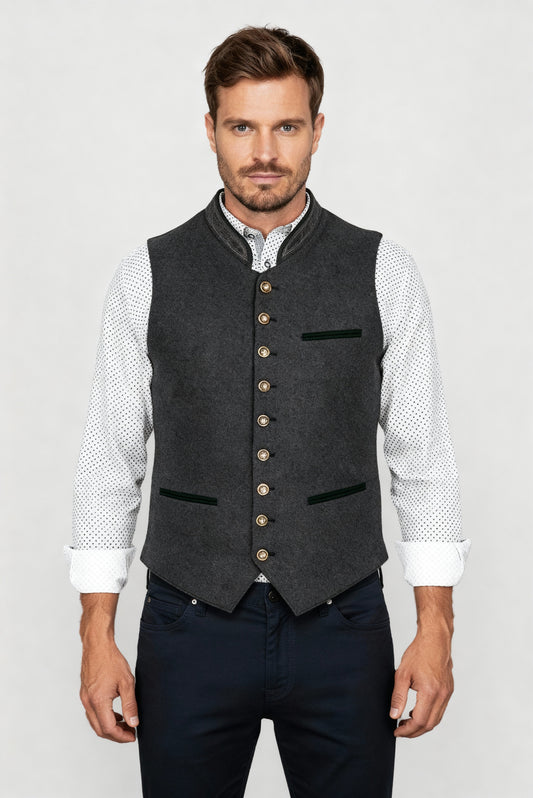 Thermal Vest Herren | Stylische, warme Weste mit V-Ausschnitt