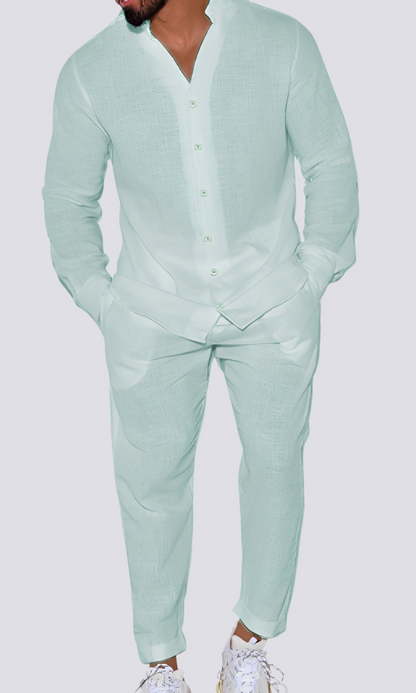 Herren Zweiteiliges Lounge-Set – Komfortables Freizeitset für Zuhause, Alltag und entspannte Outfits
