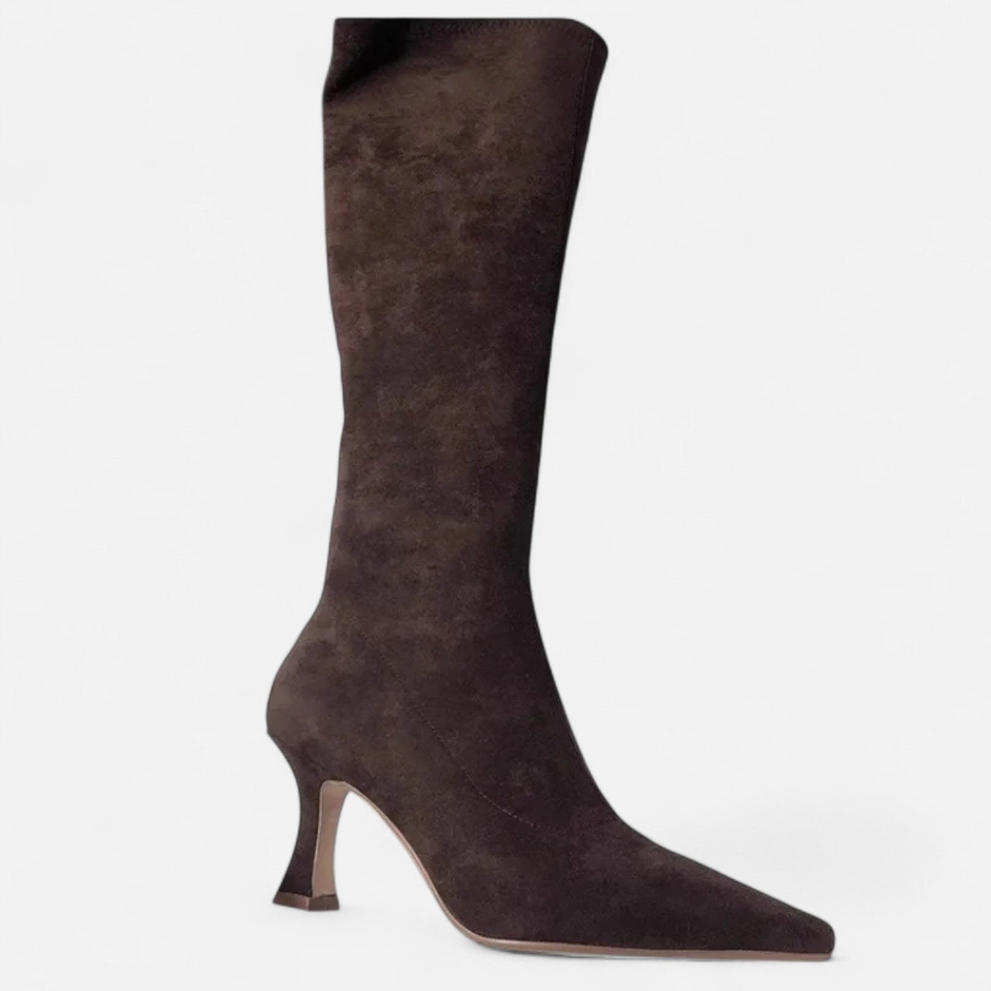 Overknee-Stiefel aus Wildleder mit hohem Absatz | Eleganz für jeden Schritt