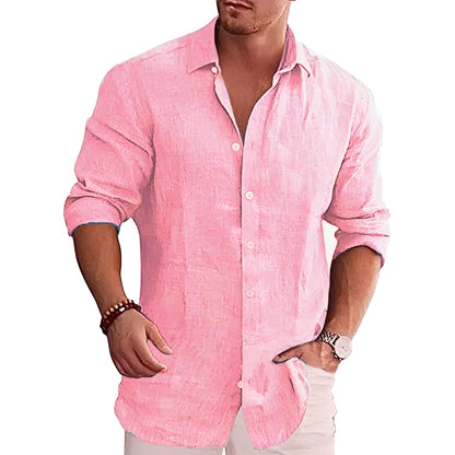 Herren Slim-Fit Hemd – Elegantes Langarmhemd mit moderner Passform