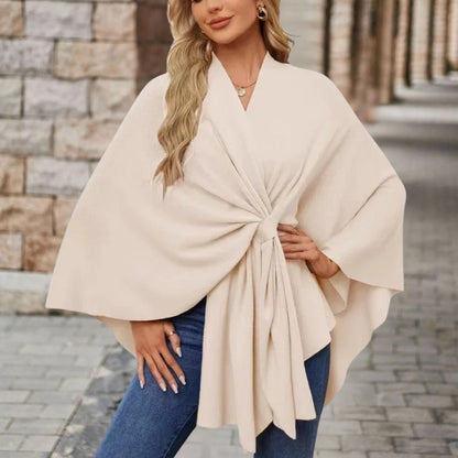 Wickel-Poncho-Top | Eleganz und Leichtigkeit für stilbewusste Frauen