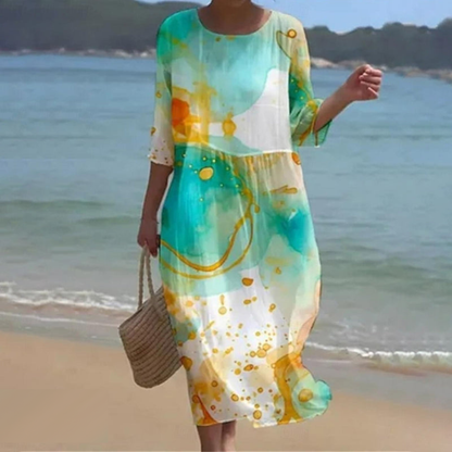 Damen Midi-Kleid – Elegant, Vielseitig & Zeitlos