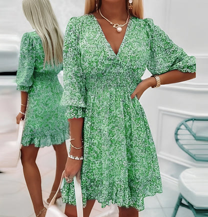 Damen Boho Minikleid – Luftiges Sommerkleid für feminine Looks