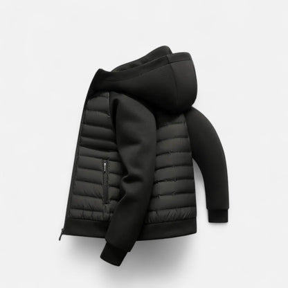 Herren Daunenjacke mit Kapuze | Leichte Steppjacke für warmen Winterkomfort