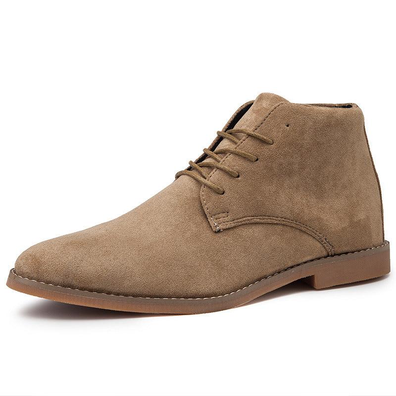 Henning | Herren Schnür-Suede Retro Stiefeletten