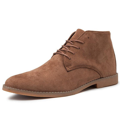 Henning | Herren Schnür-Suede Retro Stiefeletten