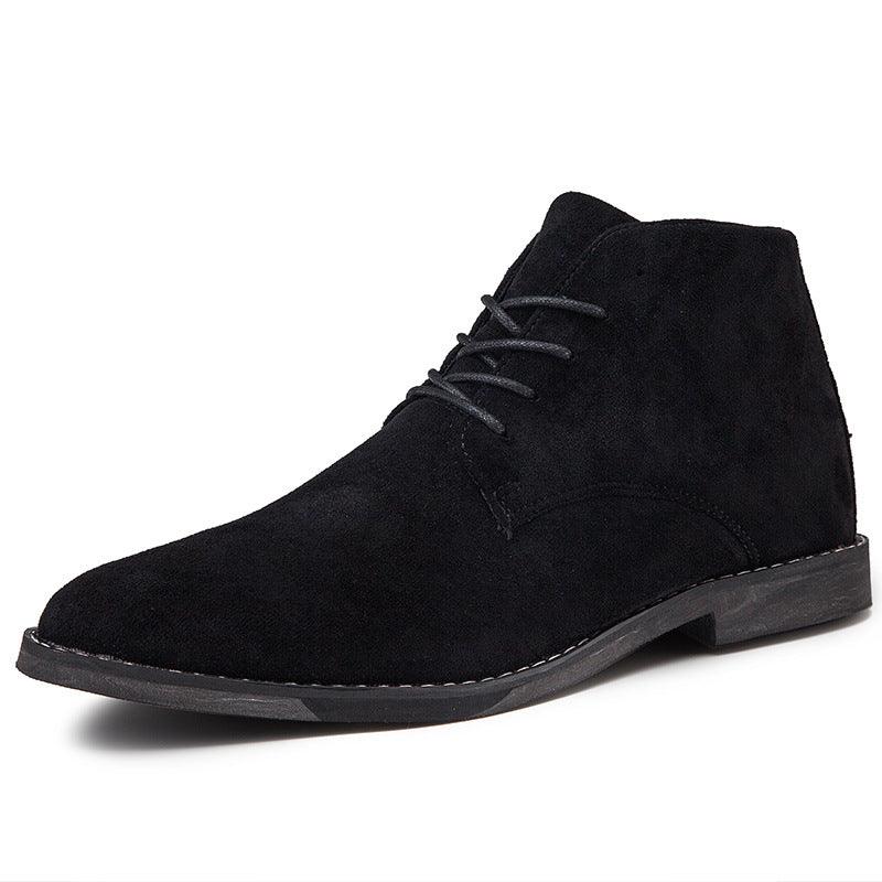 Henning | Herren Schnür-Suede Retro Stiefeletten