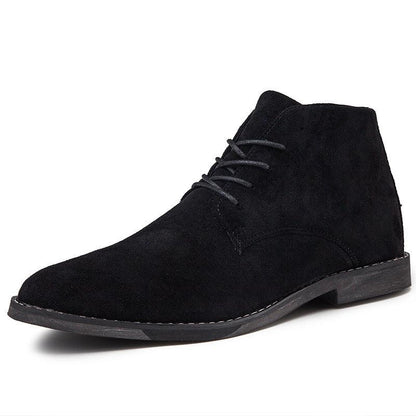 Henning | Herren Schnür-Suede Retro Stiefeletten