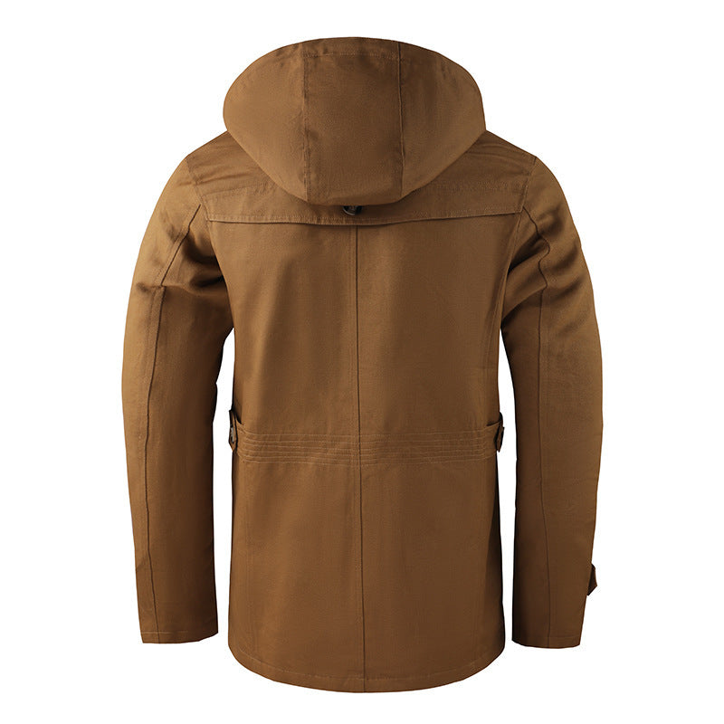 Herren Winterjacke mit Kapuze – Warm, Funktional & Perfekt für Kalte Tage