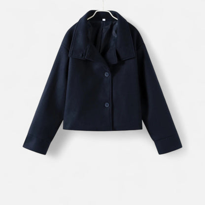 Elegante Damen Kurzjacke mit Modernem Stehkragen – Stilvoll, feminin & perfekt für den Alltag