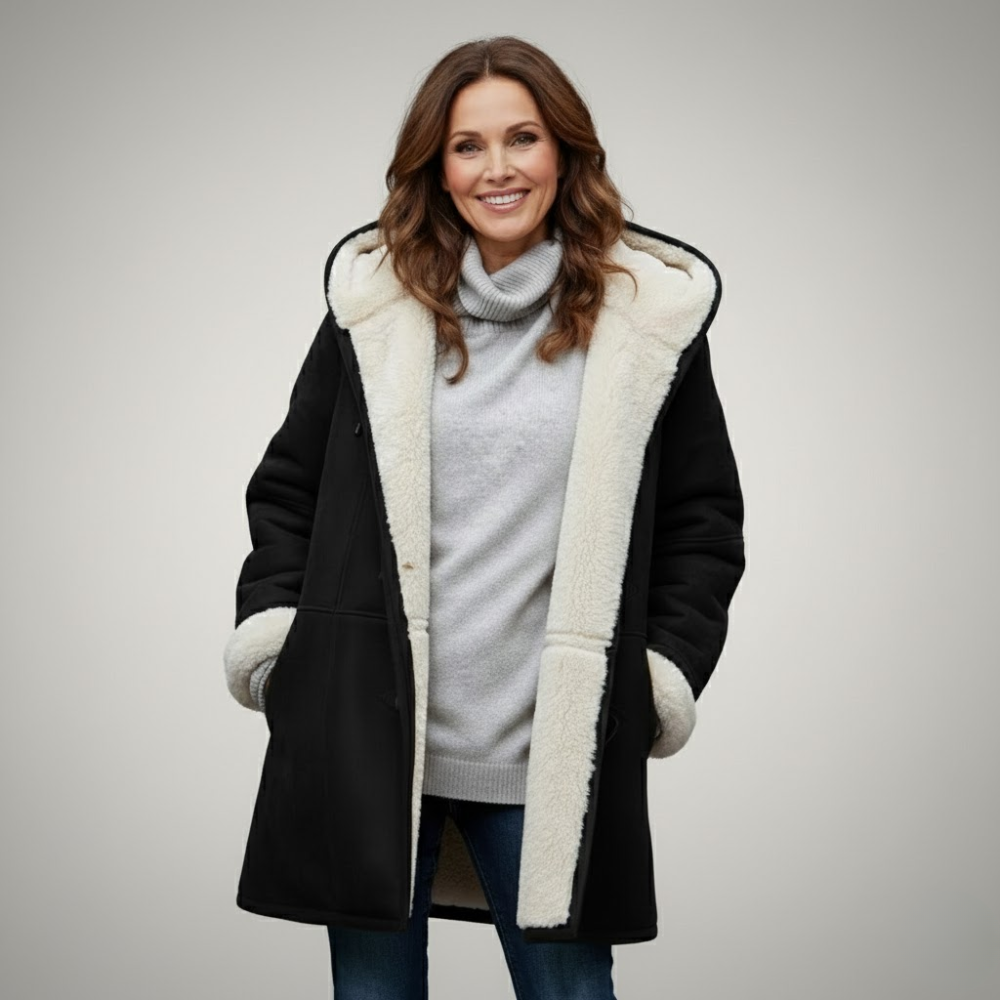 Damen Wintermantel mit Fleece-Innenfutter | Stylischer Komfort für kalte Tage