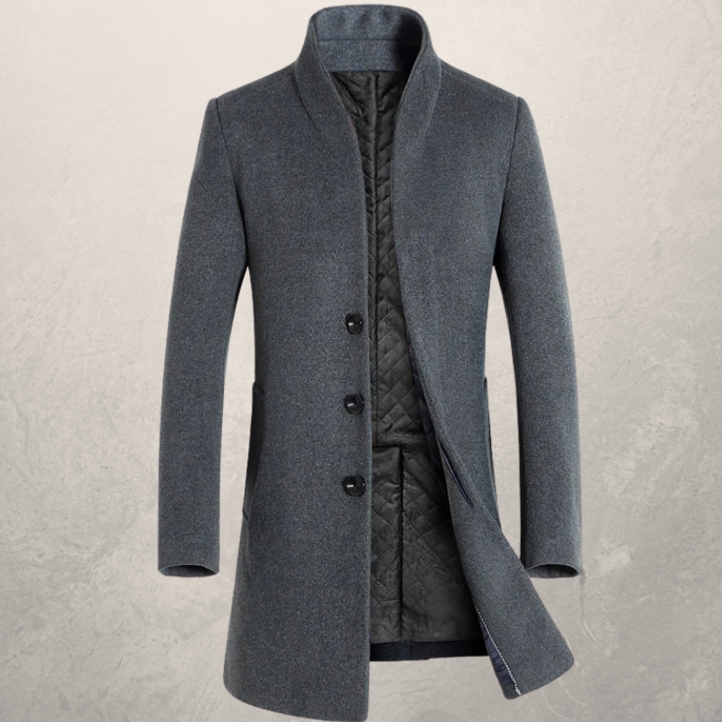 Klassischer Herrenmantel – Zeitlose Eleganz für Herbst & Winter