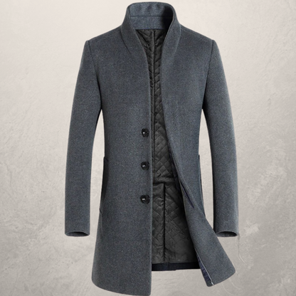 Klassischer Herrenmantel – Zeitlose Eleganz für Herbst & Winter