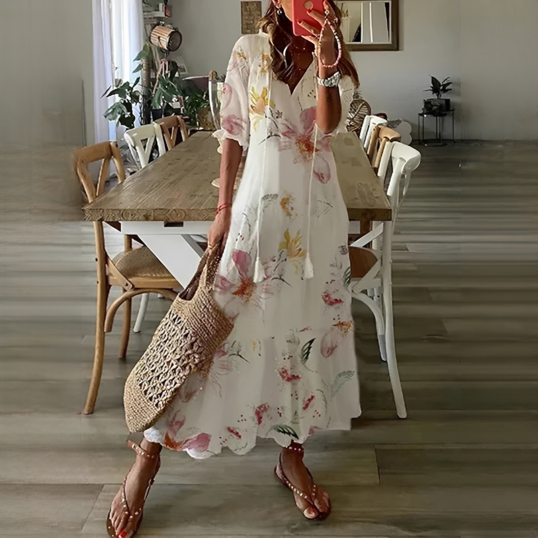 Damen Sommerkleid – Elegantes, figurbetontes Kleid für warme Tage