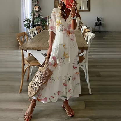 Damen Sommerkleid – Elegantes, figurbetontes Kleid für warme Tage