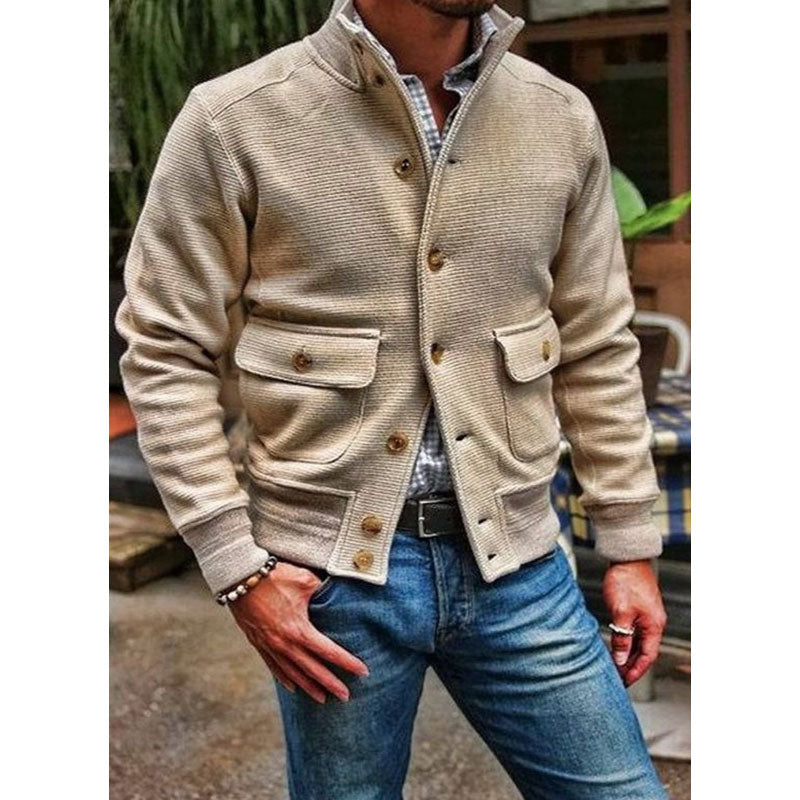 Strukturierte Freizeitjacke Herren | Lässige Eleganz & Funktionalität
