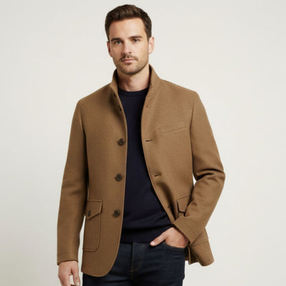 Herren Wollmantel | Eleganter Wintermantel für Stadt & Büro