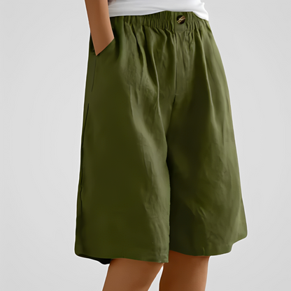 Damen Shorts – Locker geschnittene Sommer Shorts für luftigen Komfort