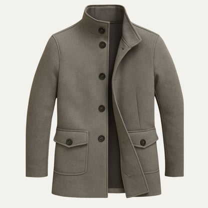 Herren Wollmantel | Eleganter Wintermantel für Stadt & Büro