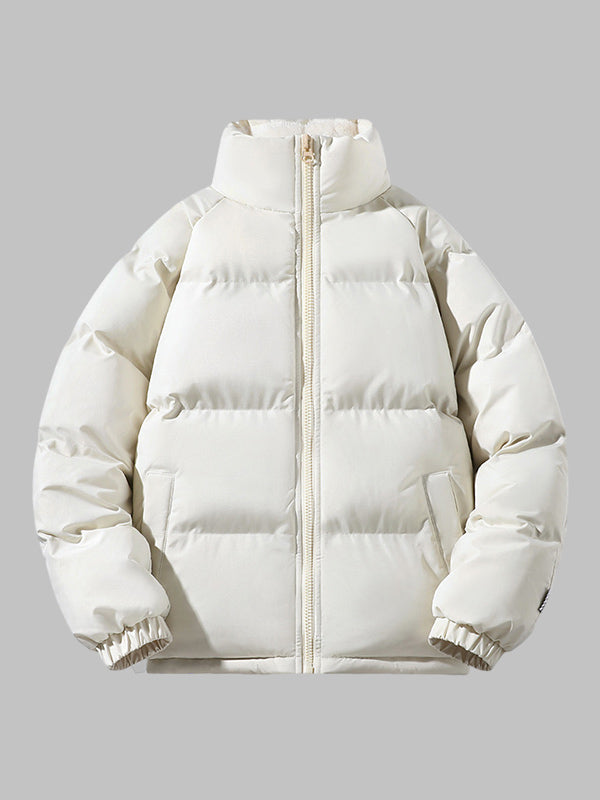 Pufferjacke Herren | Gefütterte Kapuzenjacke mit Fleece für Winter & Outdoor
