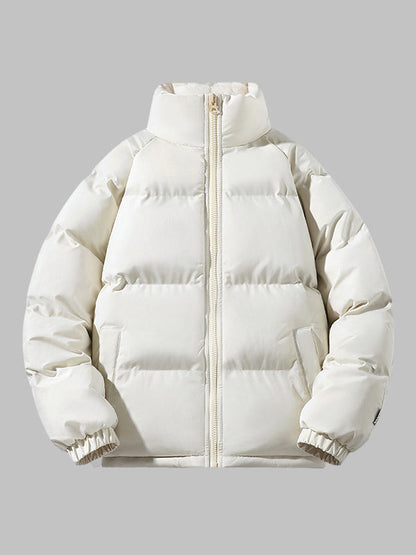 Pufferjacke Herren | Gefütterte Kapuzenjacke mit Fleece für Winter & Outdoor