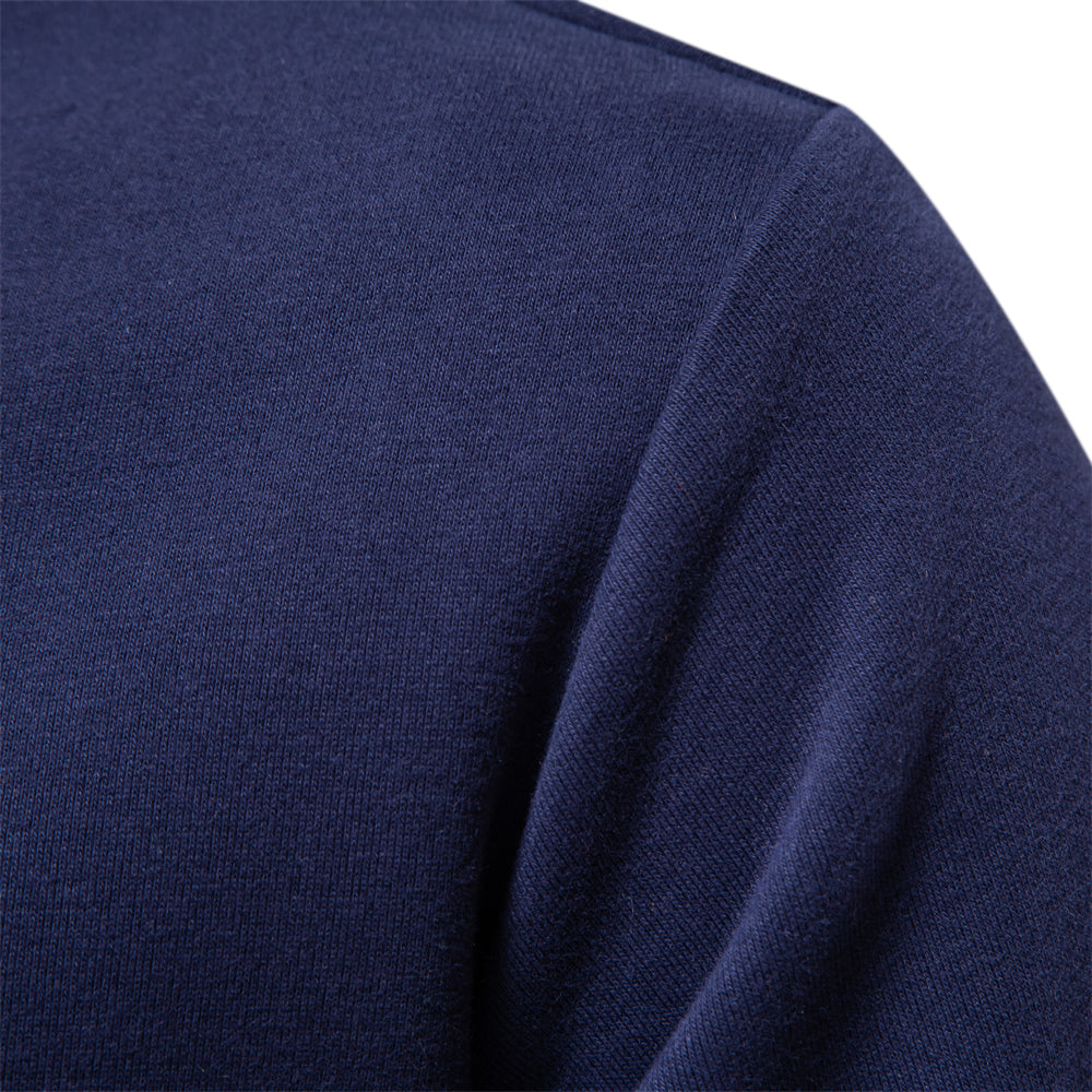 Gideon | Herren Langarm Polo Shirt | Klassischer Knopfkragen