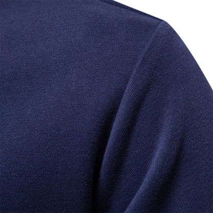 Gideon | Herren Langarm Polo Shirt | Klassischer Knopfkragen
