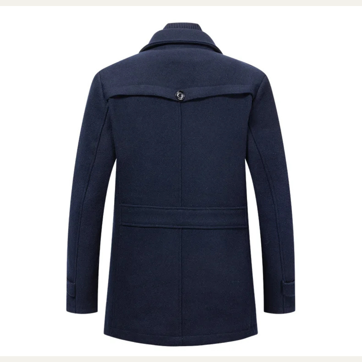 Herren Trenchcoat | Eleganter Wintermantel aus Wollmix