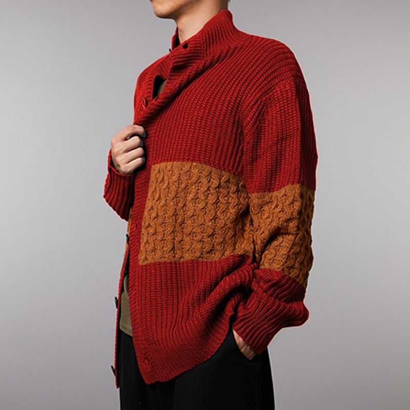 Modern Knit Cardigan Herren | Stilvolle Strickjacke mit zeitgemäßem Design