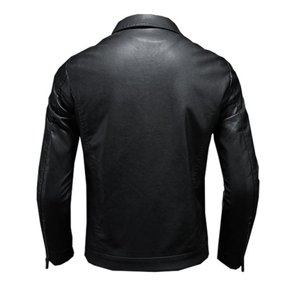 Herren Lederjacke aus Kunstleder | Zeitloser Style & Maskuline Eleganz
