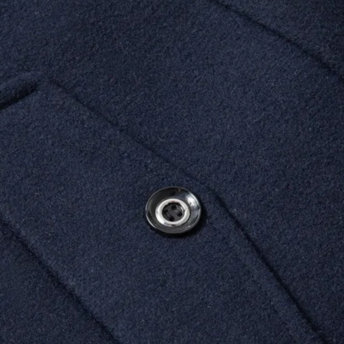 Herren Trenchcoat | Eleganter Wintermantel aus Wollmix