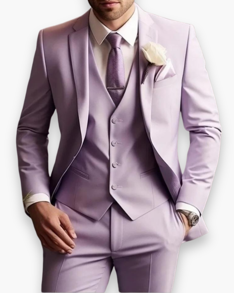 Dreiteiliger Herrenanzug mit Weste | Eleganz und Stil für jeden Anlass