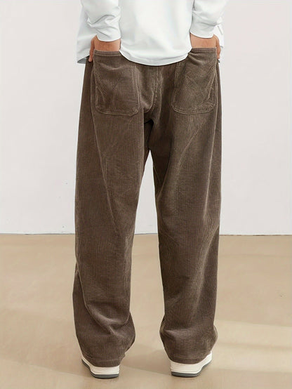 Herren Cordhose | Weiter Schnitt & Retro-Style für Freizeit und Alltag
