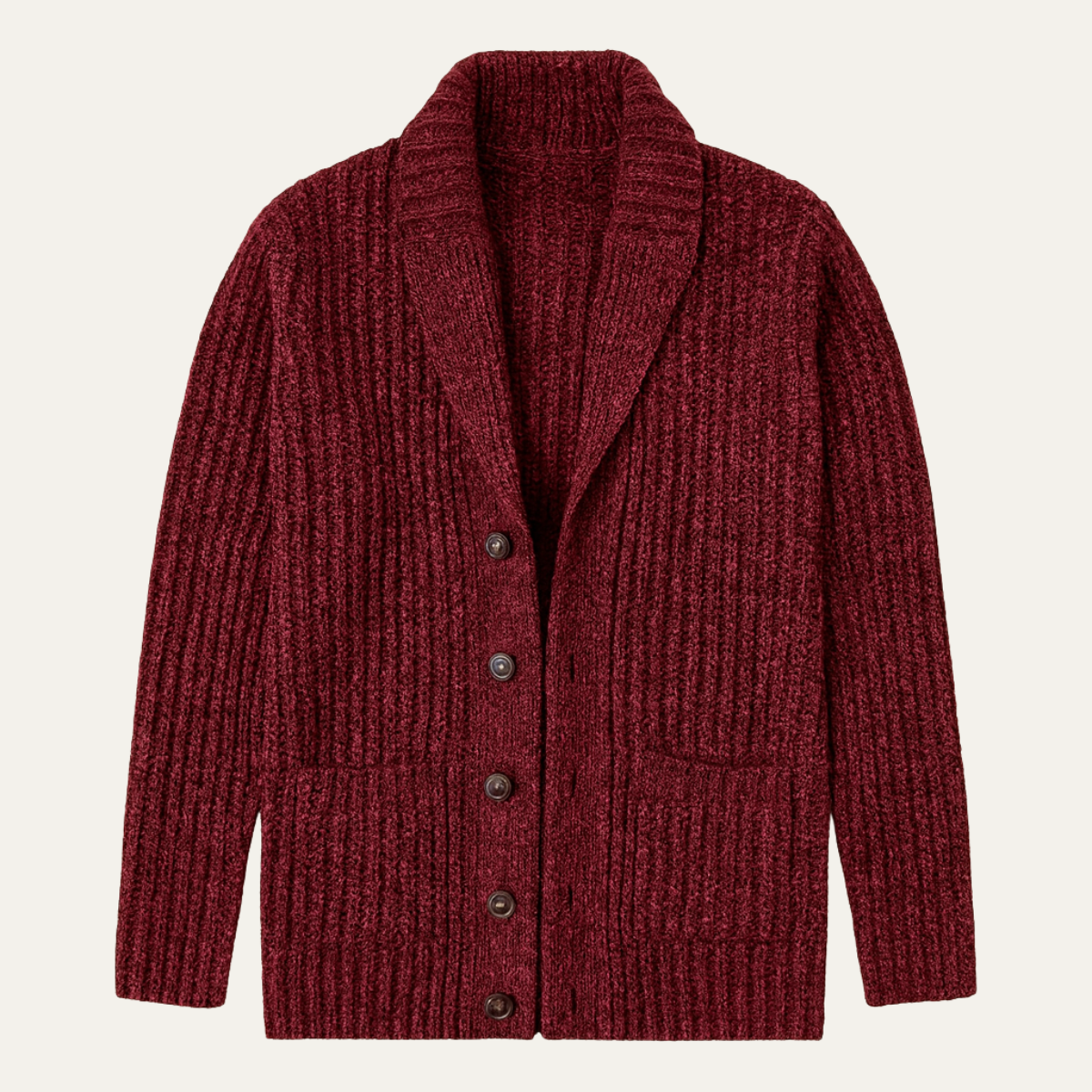 Herren Strickcardigan mit Reverskragen – Warm, Modern & Vielseitig Kombinierbar