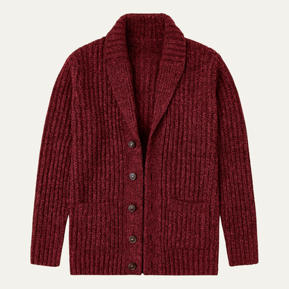 Herren Strickcardigan mit Reverskragen – Warm, Modern & Vielseitig Kombinierbar