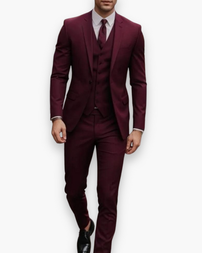 Dreiteiliger Herrenanzug mit Weste | Eleganz und Stil für jeden Anlass