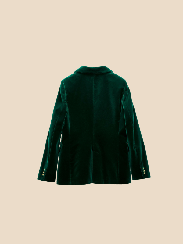 Damenblazer Velvet | Eleganter Samtblazer für feminine Business- und Abend-Looks