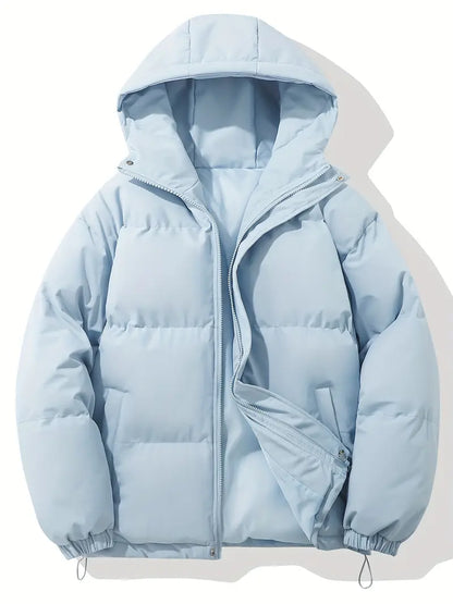 Herren Steppjacke mit Kapuze | Warme, praktische Begleitung für kalte Wintertage