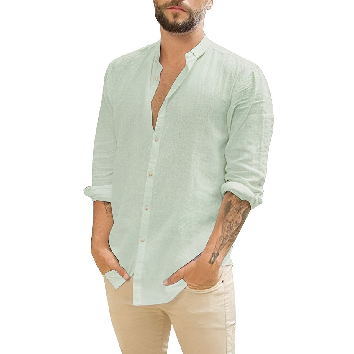 Herren Hemd – Klassisches Hemd mit Knopfleiste für stilvolle Alltagslooks