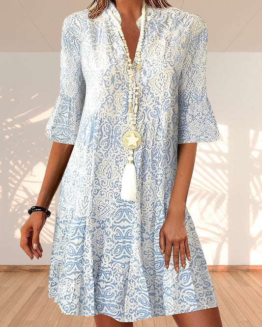 Damen Kleid mit Muster – Eleganz & Zeitloser Stil