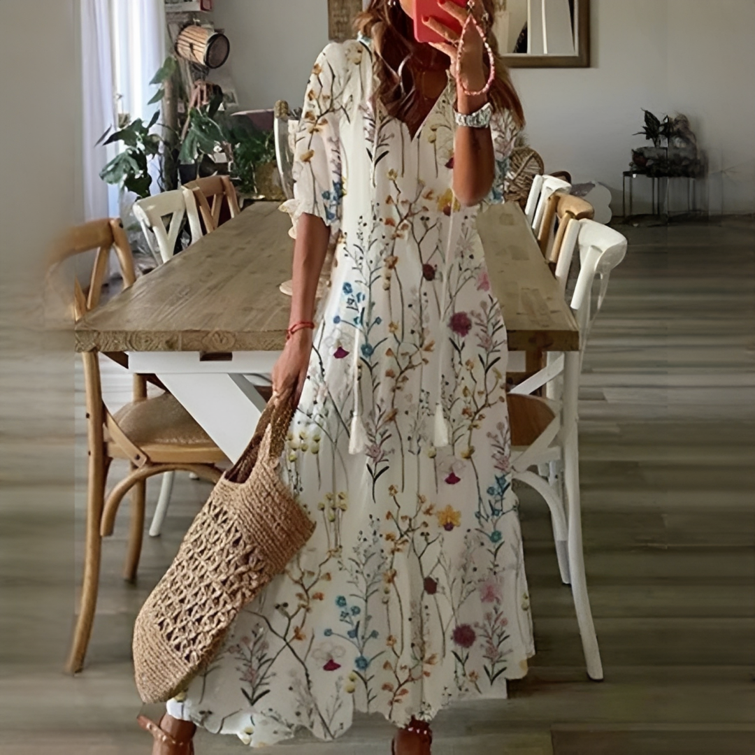 Damen Sommerkleid – Elegantes, figurbetontes Kleid für warme Tage