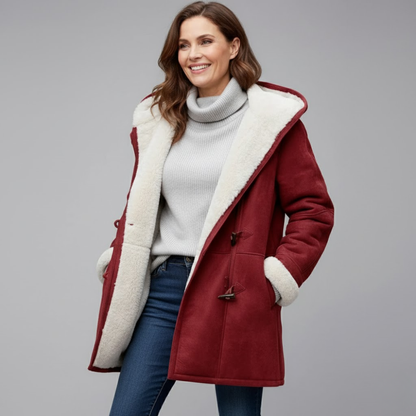 Damen Wintermantel mit Fleece-Innenfutter | Stylischer Komfort für kalte Tage