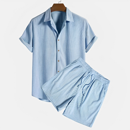 Herren Cord Set zweiteilig – Komfortables Freizeitset für Alltag, Streetwear und entspannte Looks